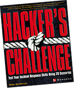 Hacker's Challenge book cover