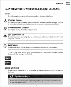 Incident Response inside page