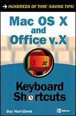 Keyboard Shortcuts to Mac OS X and Office V.X book cover