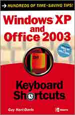 Keyboard Shortcuts to Windows XP and Office 2003 book cover