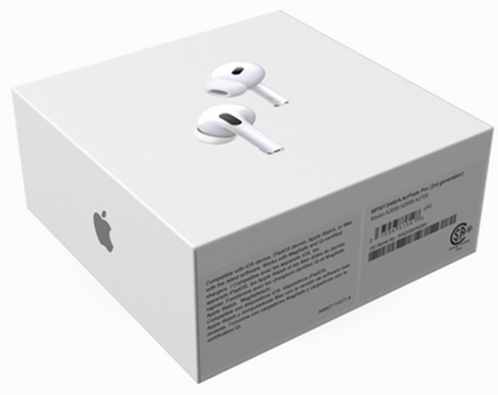 Apple AirPods Pro 3 box