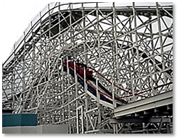 Rockaways' Playland roller coaster