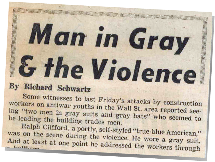 Man in Gray headline